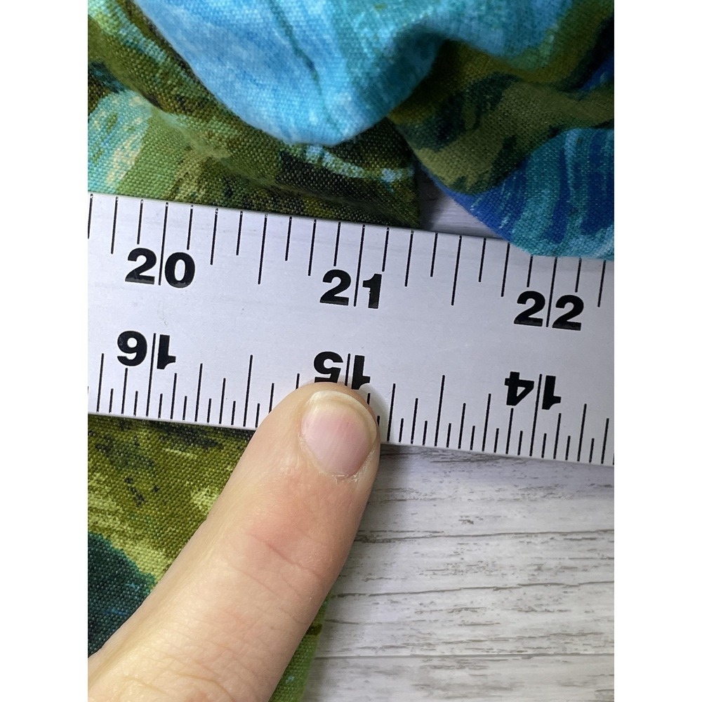 Chico's Jacket Womens 2 Blue Floral Short Basic Jacket Collared Pockets - Picture 5 of 8